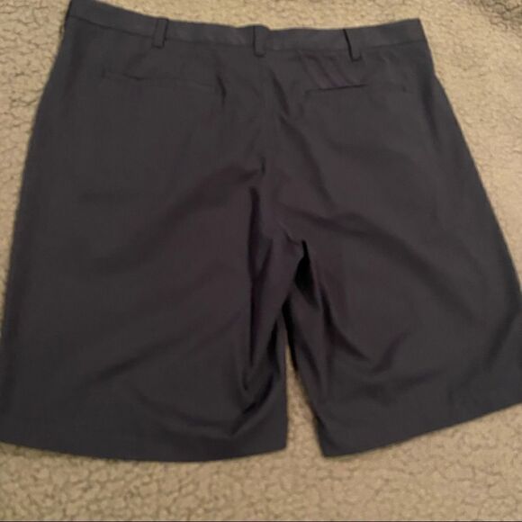 Adidas Navy Golf Shorts - Picture 8 of 12